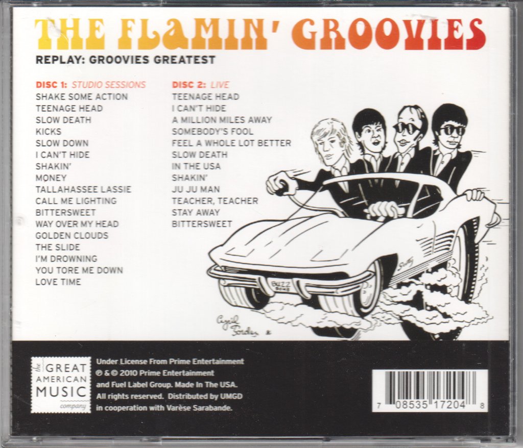 Flamin' Groovies - Replay: Groovies Greatest - Double Cd
