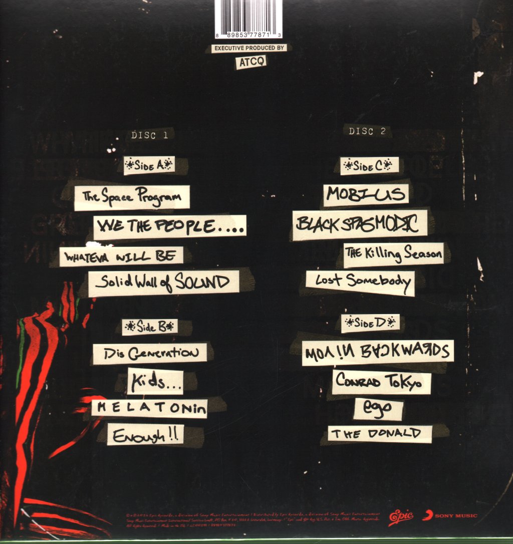 A Tribe Called Quest - We Got It From Here…Thank You 4 Your Service - Double Lp