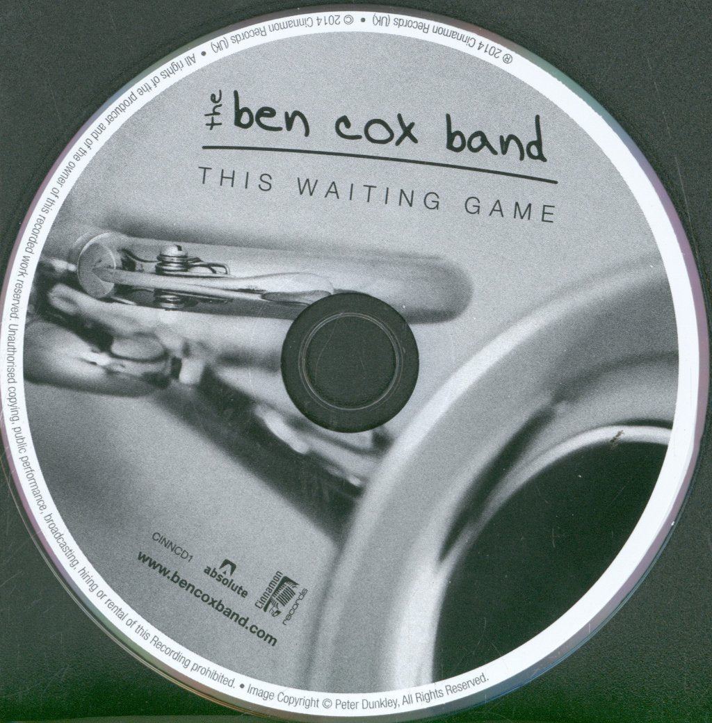 Ben Cox Band - This Waiting Game - Cd