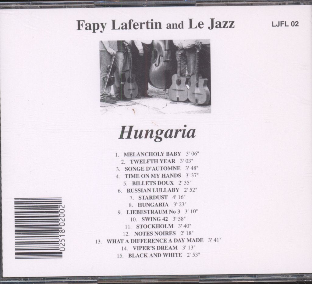 Fapy Lafertin and Le Jazz - Hungaria - Cd