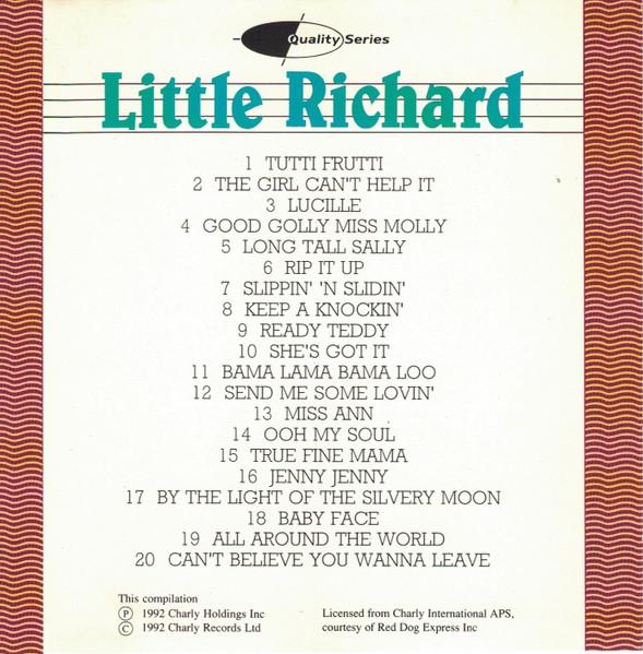 Little Richard - Boy Can't Help It - Cd