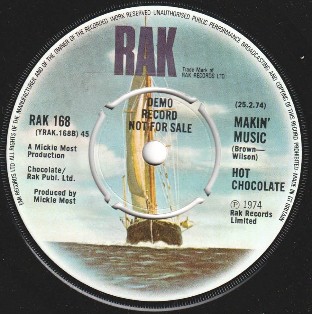 Hot Chocolate - Emma - 7 Inch