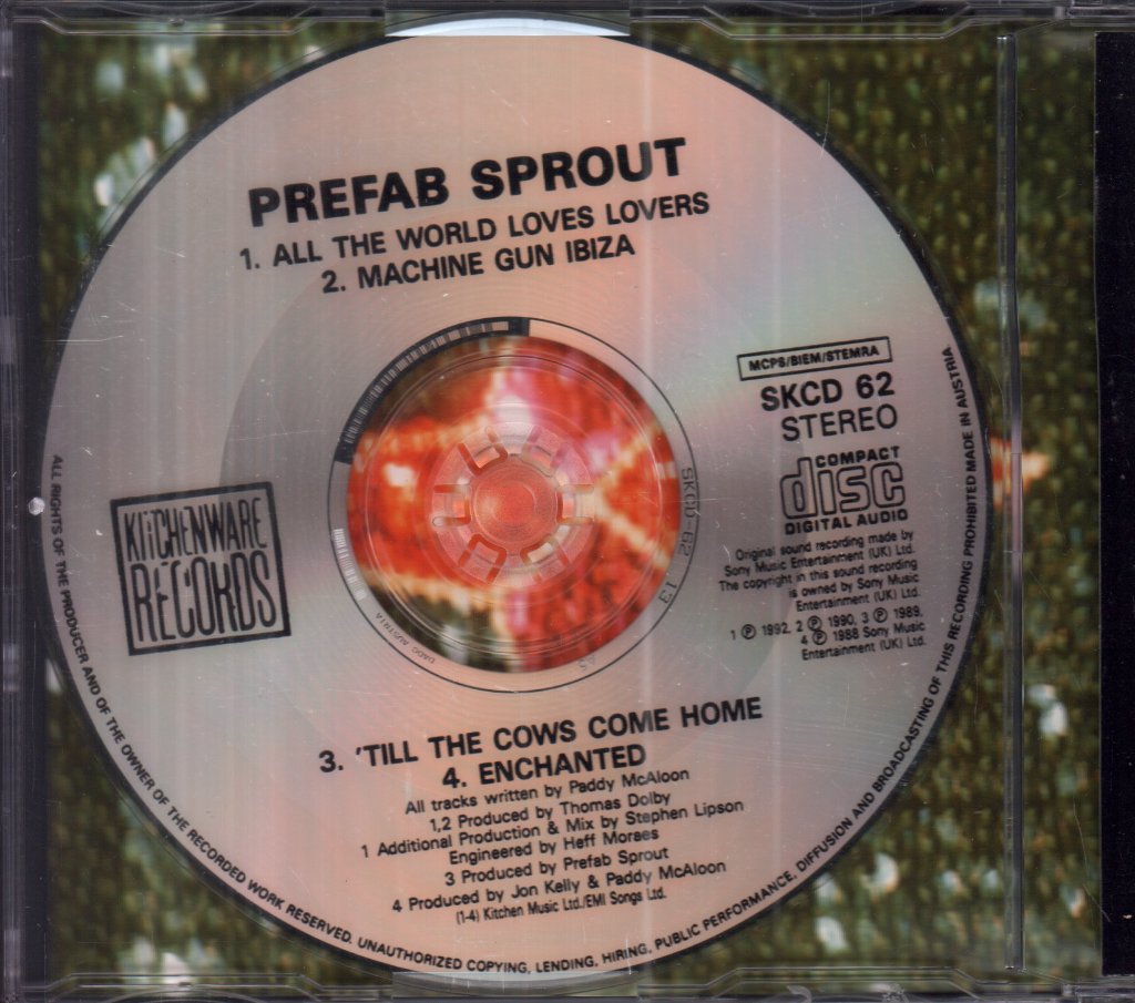 Prefab Sprout - All The World Loves Lovers - Cd