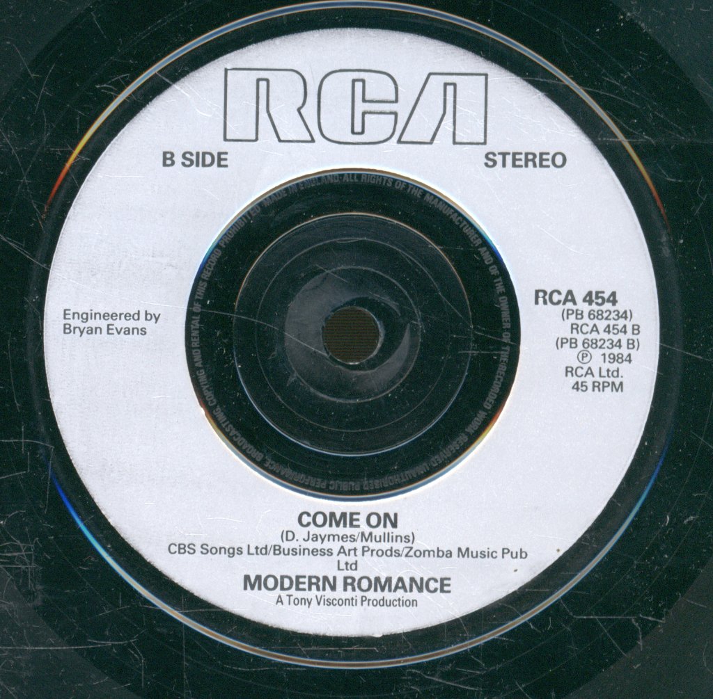 Modern Romance - Move On - 7 Inch