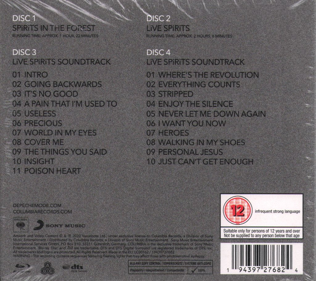 Depeche Mode - Spirits In The Forest - Cd Set