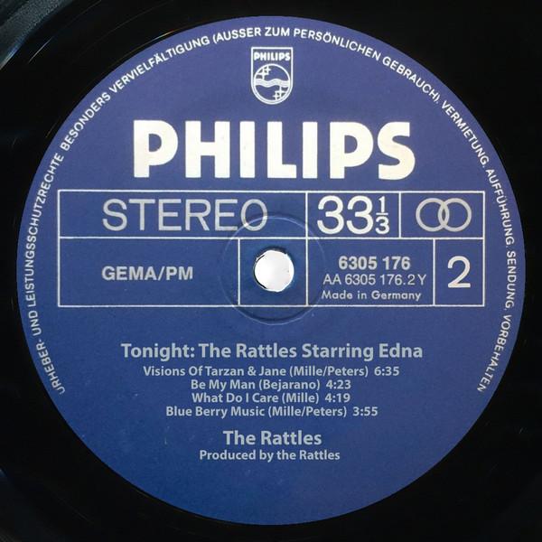 rattles starring edna - Tonight - Lp
