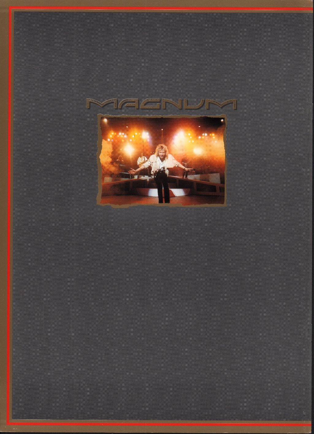 Magnum (Metal Group) - Christmas Tour 1988 - Tour Programme
