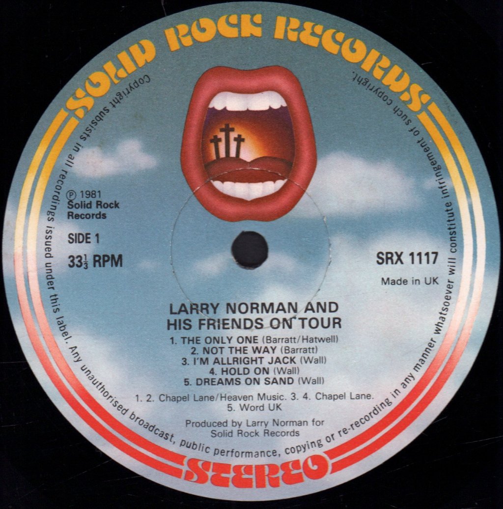 Larry Norman - And Friends On Tour - Lp