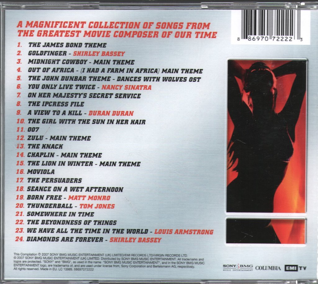 John Barry - Very Best Of John Barry - Cd