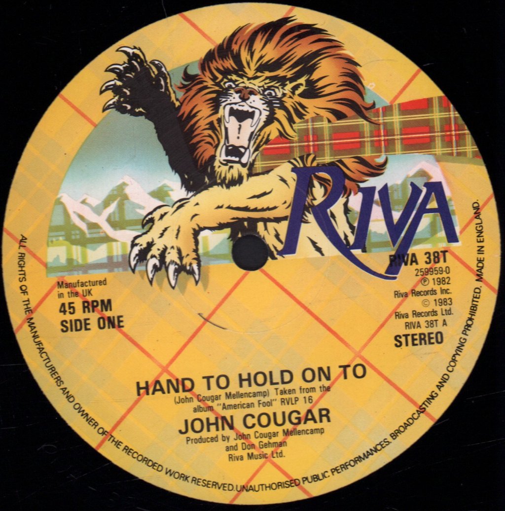 John Cougar - Hand To Hold On To - 12 Inch