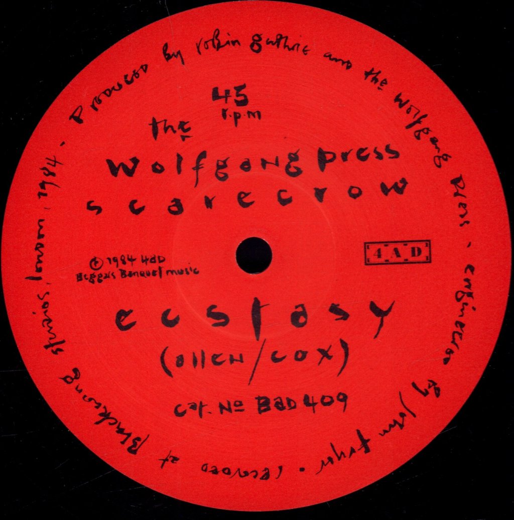 Wolfgang Press - Scarecrow Ep - 12 Inch