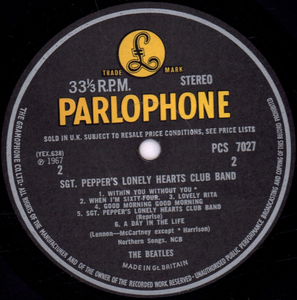 Beatles - Sgt Peppers Lonely Hearts Club Band - Lp