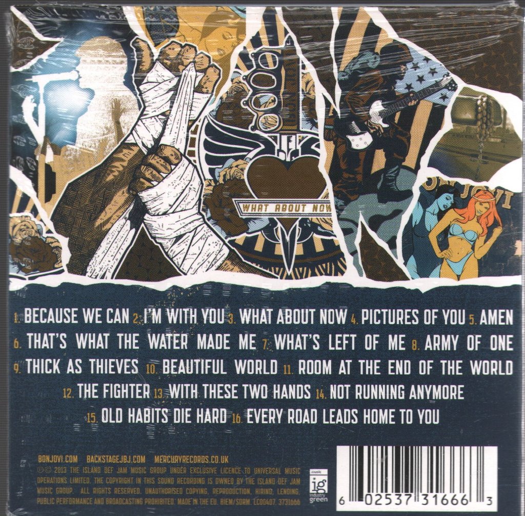 Bon Jovi - What About Now - Cd