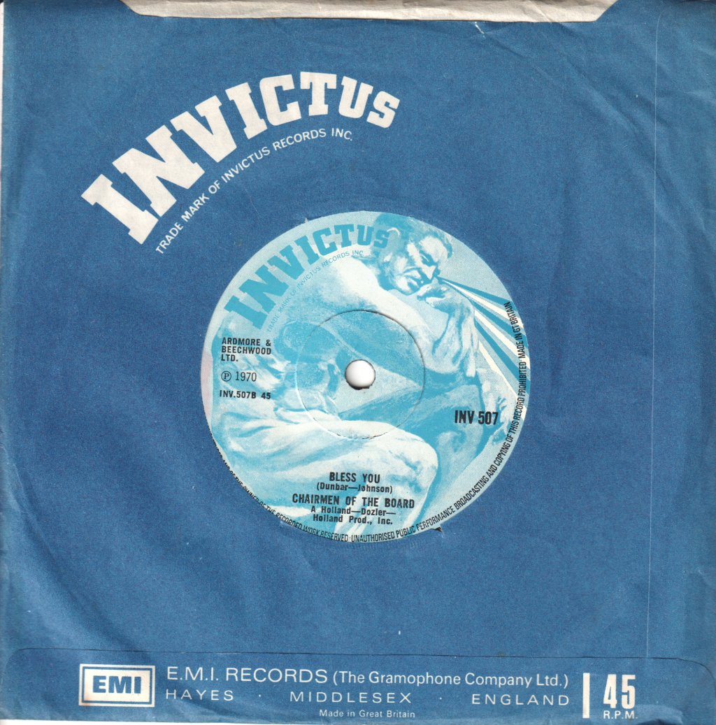 Chairmen Of The Board - Everything's Tuesday - 7 Inch