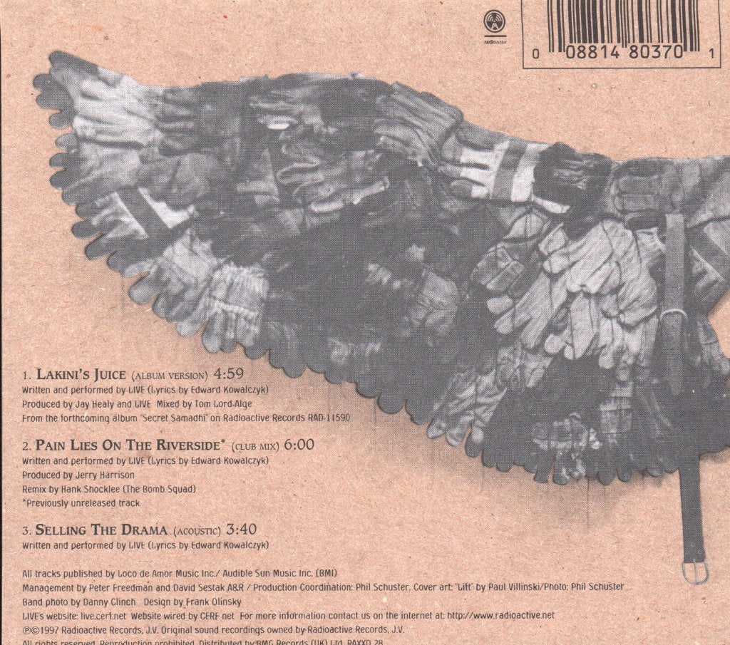 Live - Lakini's Juice - Cd