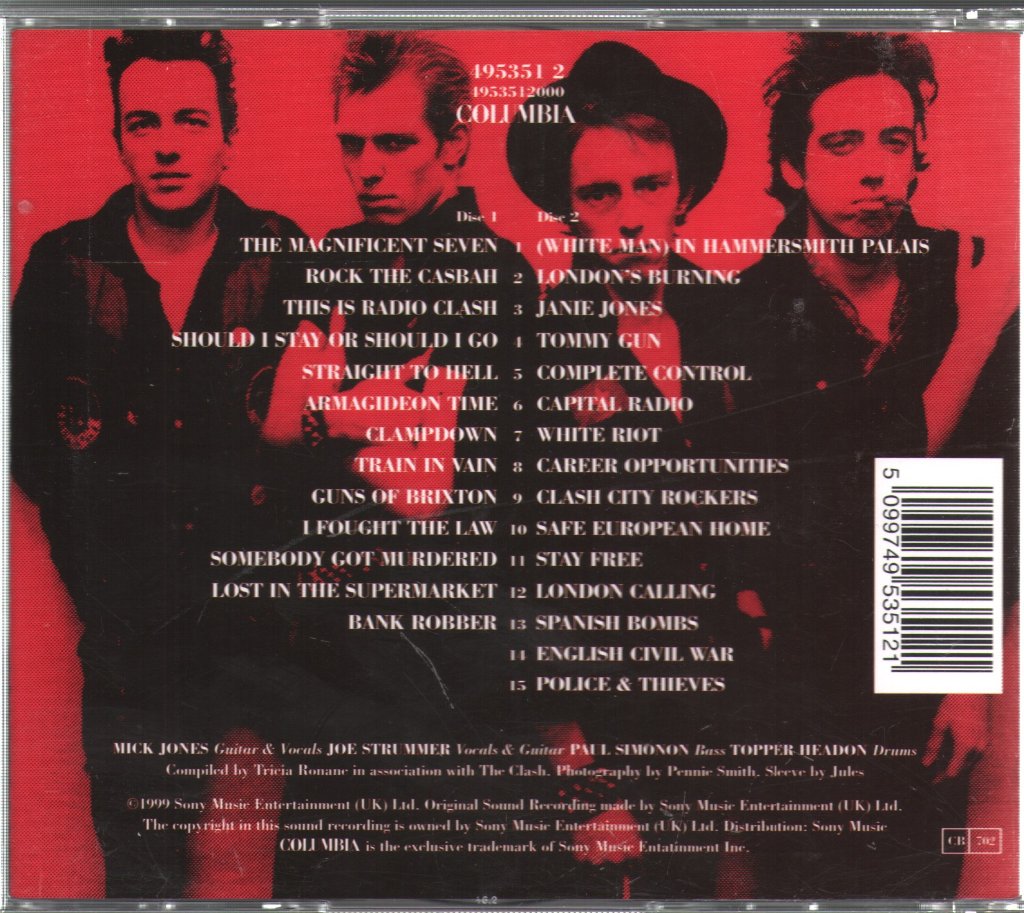 Clash - Story Of The Clash Volume 1 - Double Cd
