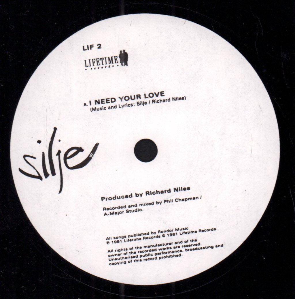 Silje - I Need Your Love - 7 Inch