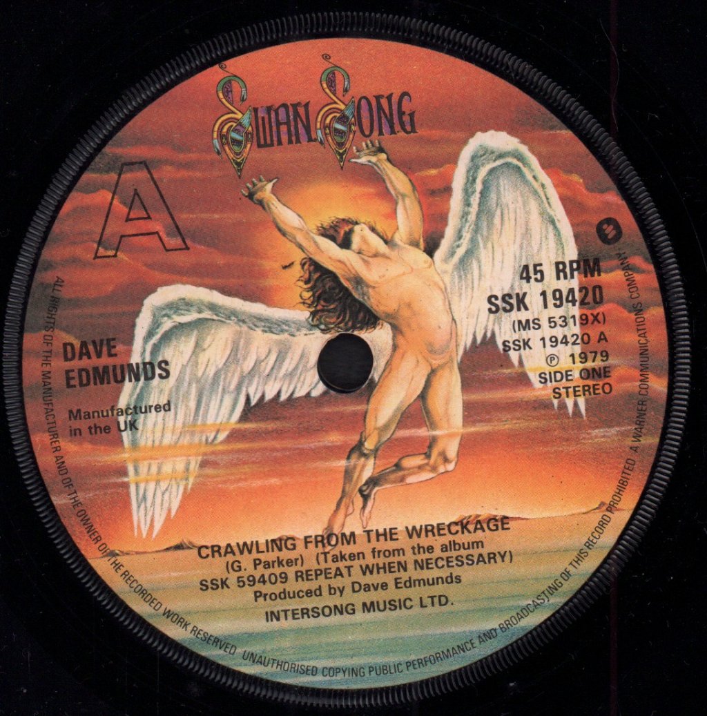 Dave Edmunds - Crawling From The Wreckage - 7 Inch