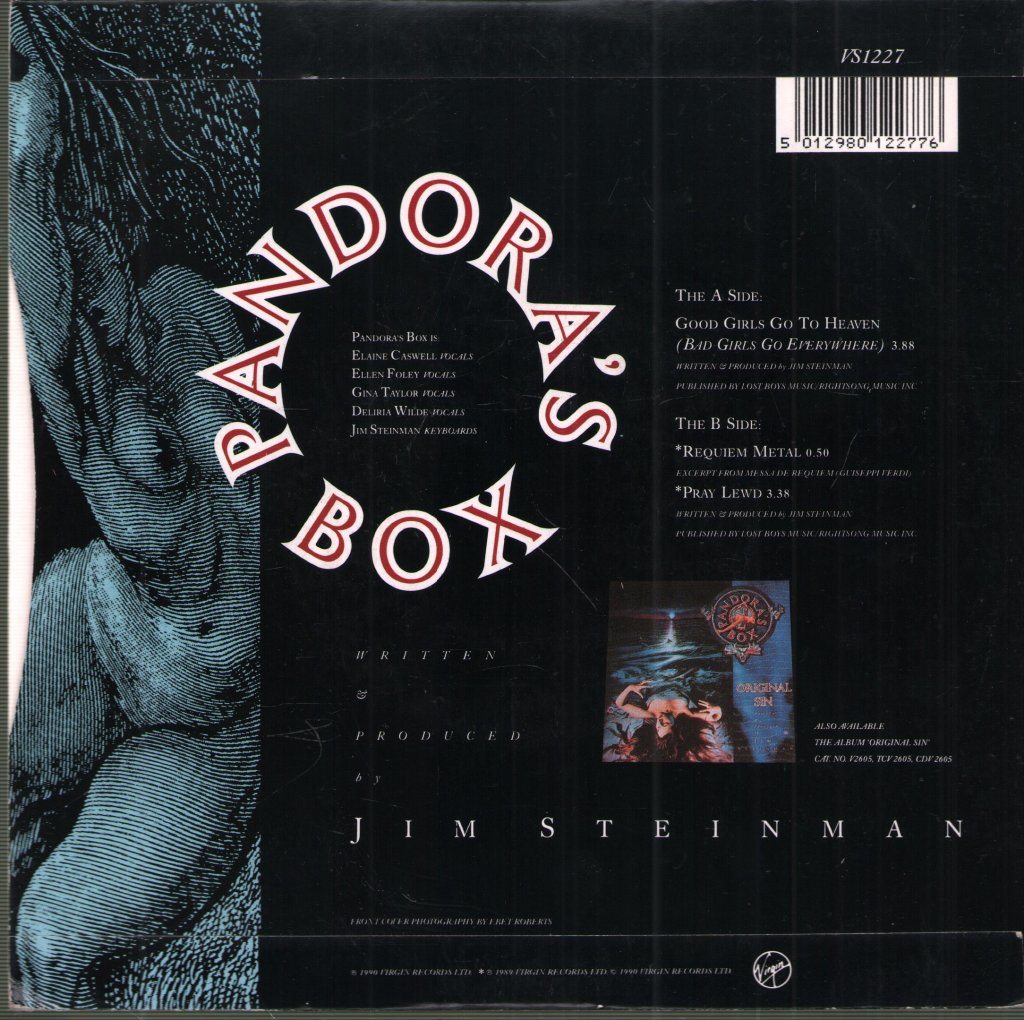 Pandora's Box (Us) - Good Girls Go To Heaven - 7 Inch