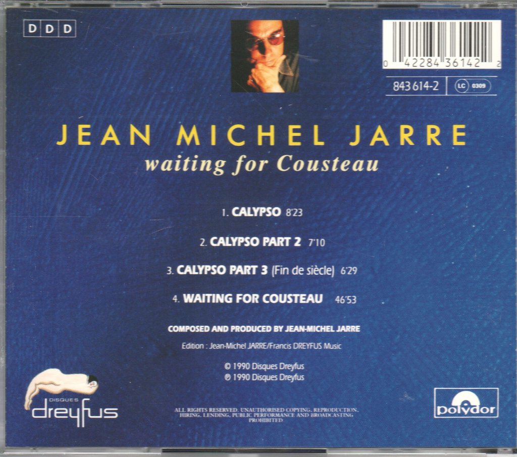 Jean Michel Jarre - Waiting For Cousteau - Cd