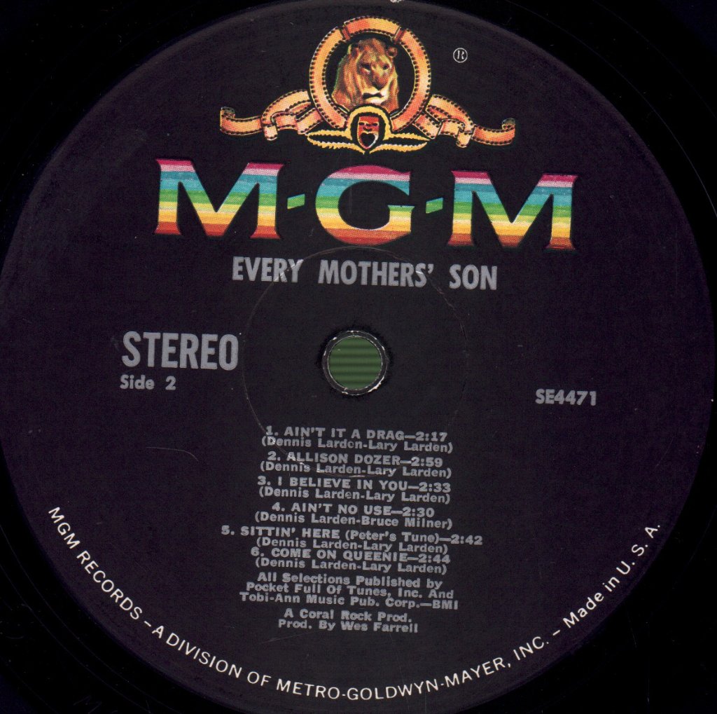 Every Mother's Son - Every Mother's Son - Lp