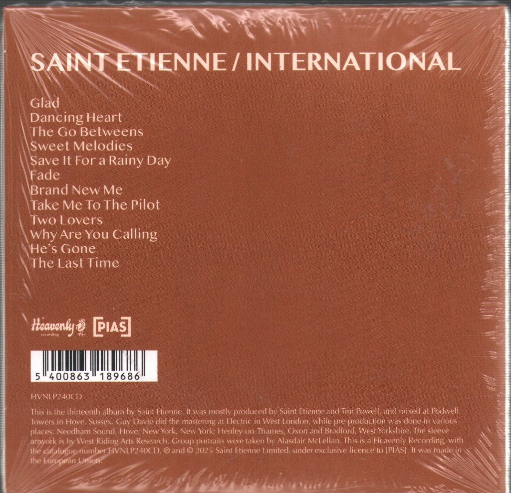 Saint Etienne - International - Cd