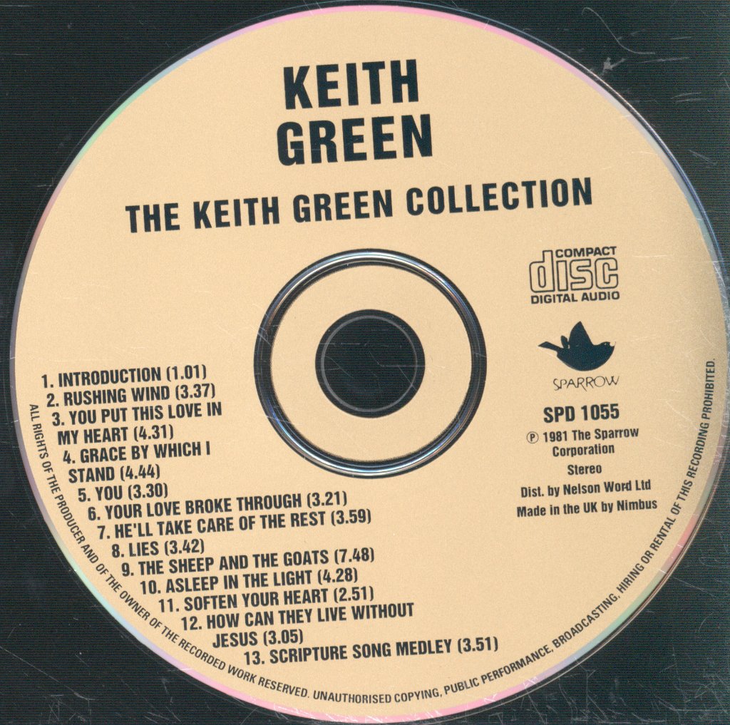 Keith Green - Keith Green Collection - Cd
