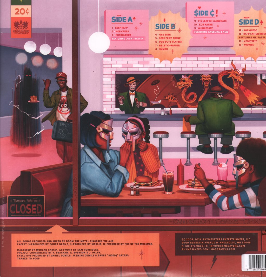 MF DOOM - MM..Food - Double Lp