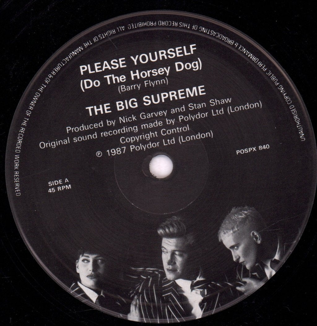 Big Supreme - Please Yourself - 12 Inch