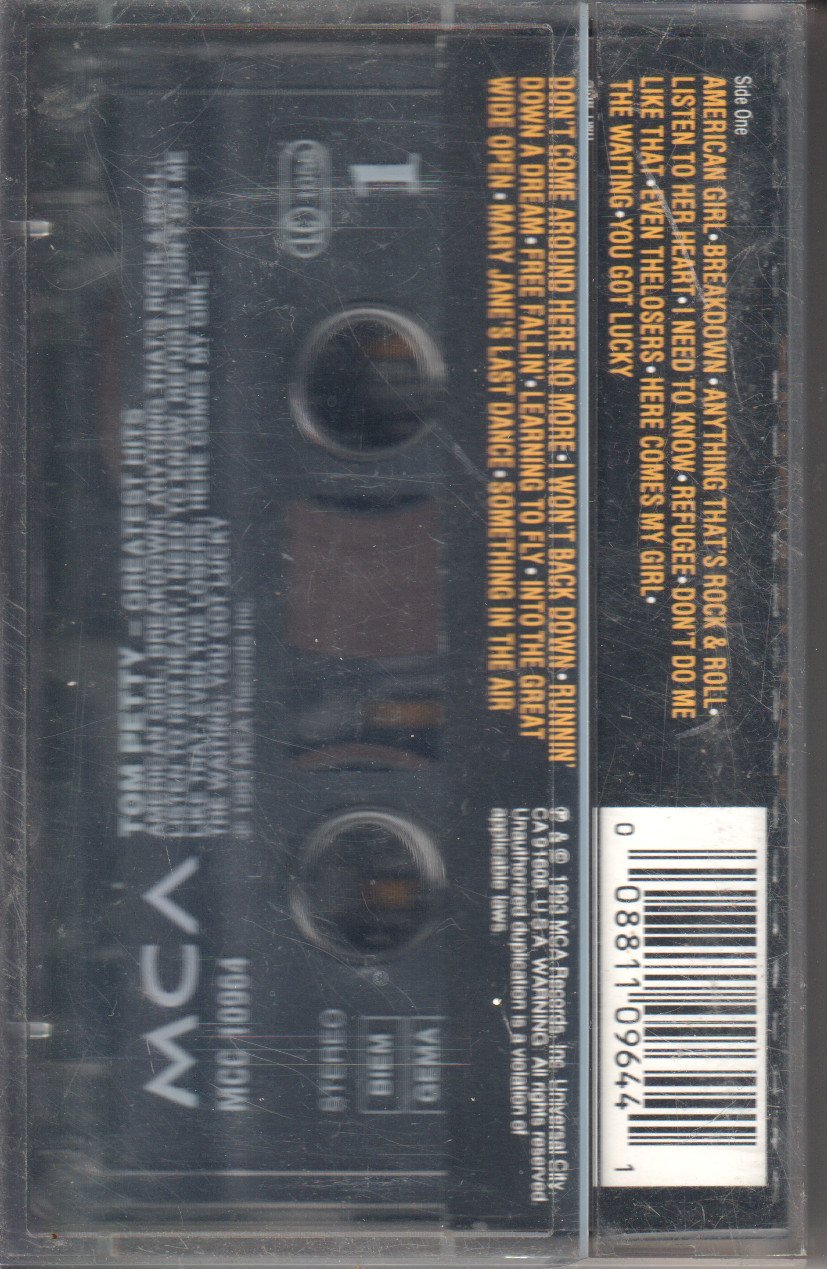 Tom Petty And The Heartbreakers - Greatest Hits - Cassette