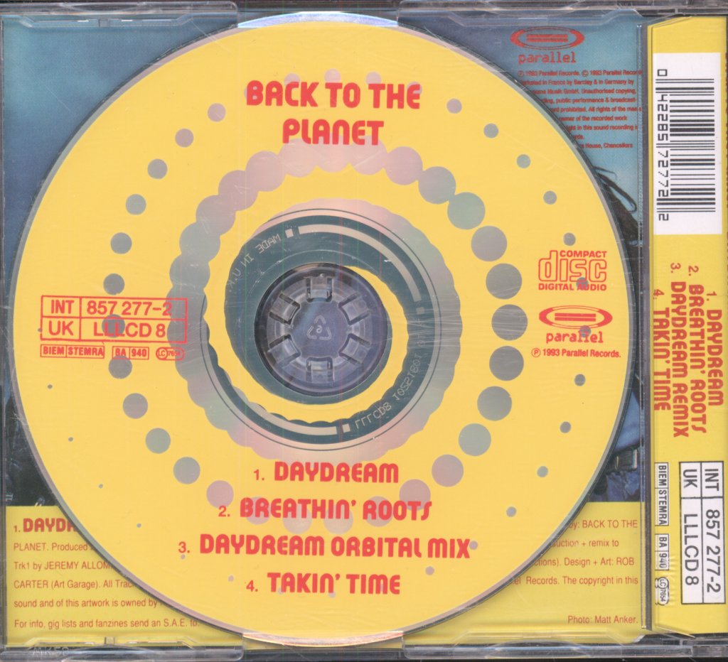 Back To The Planet - Daydream - Cd