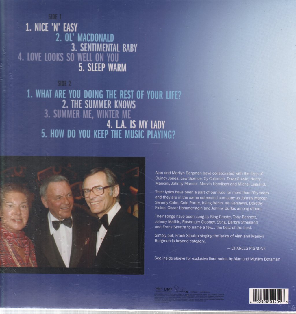 Frank Sinatra - Sinatra Sings Alan and Marilyn Bergman - Lp