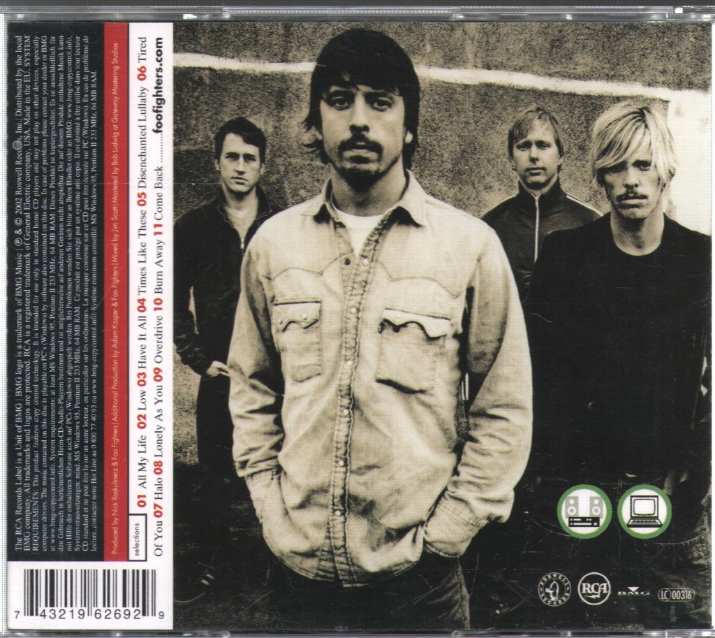 Foo Fighters - One By One - Cd