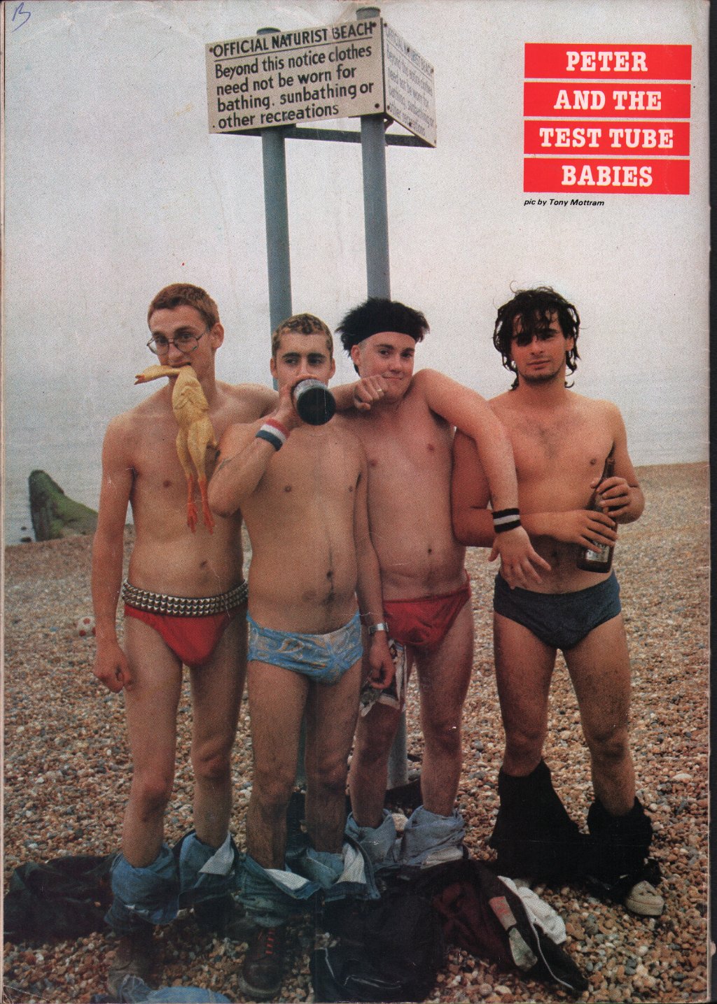 Dead Man's Shadow/Peter and the Test Tube Babies - Punk Lives no.4 - Magazine