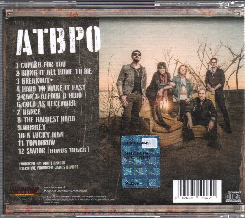 Night Ranger - ATBPO - Cd