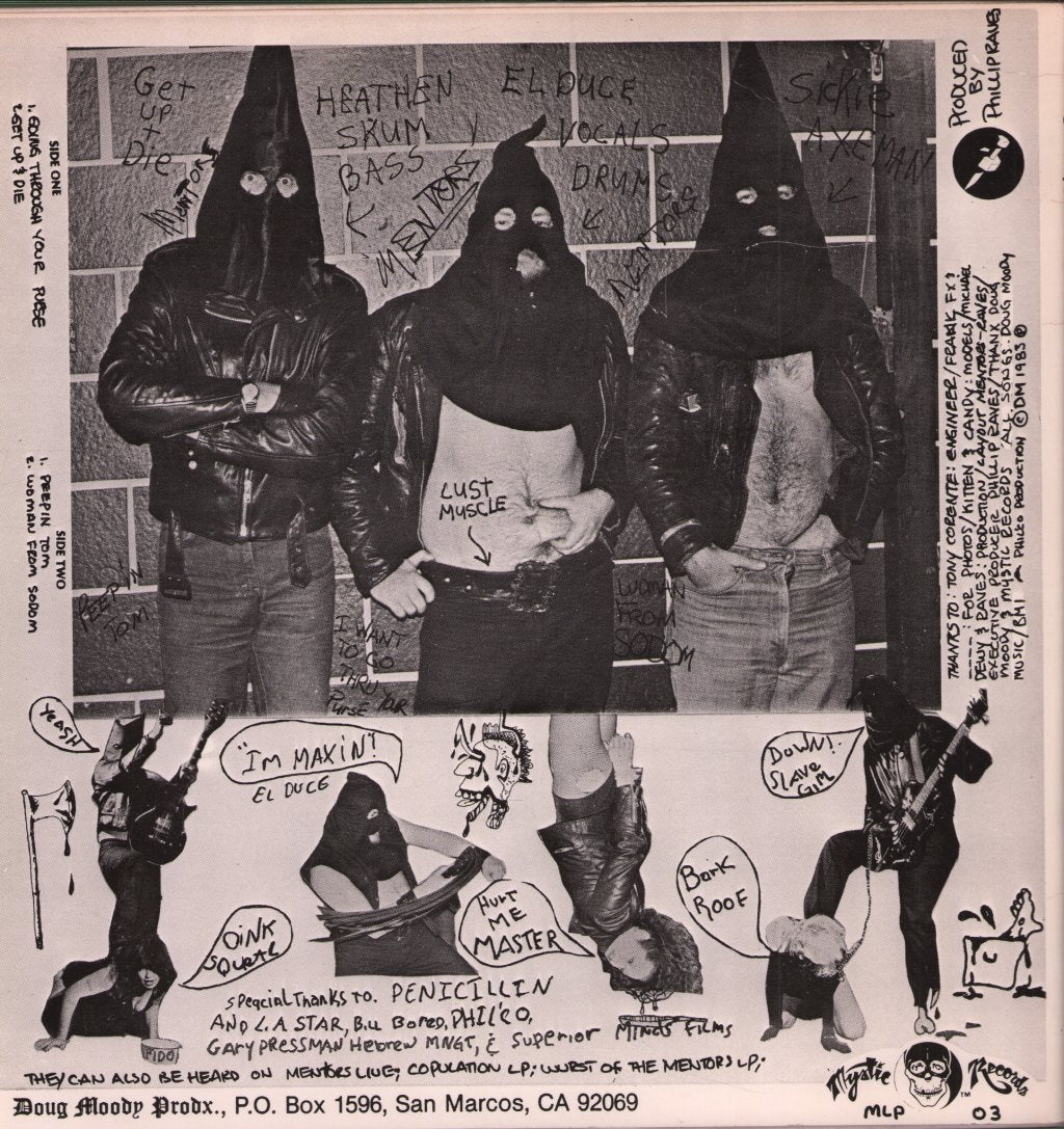 Mentors - Get Up And Die - 12 Inch