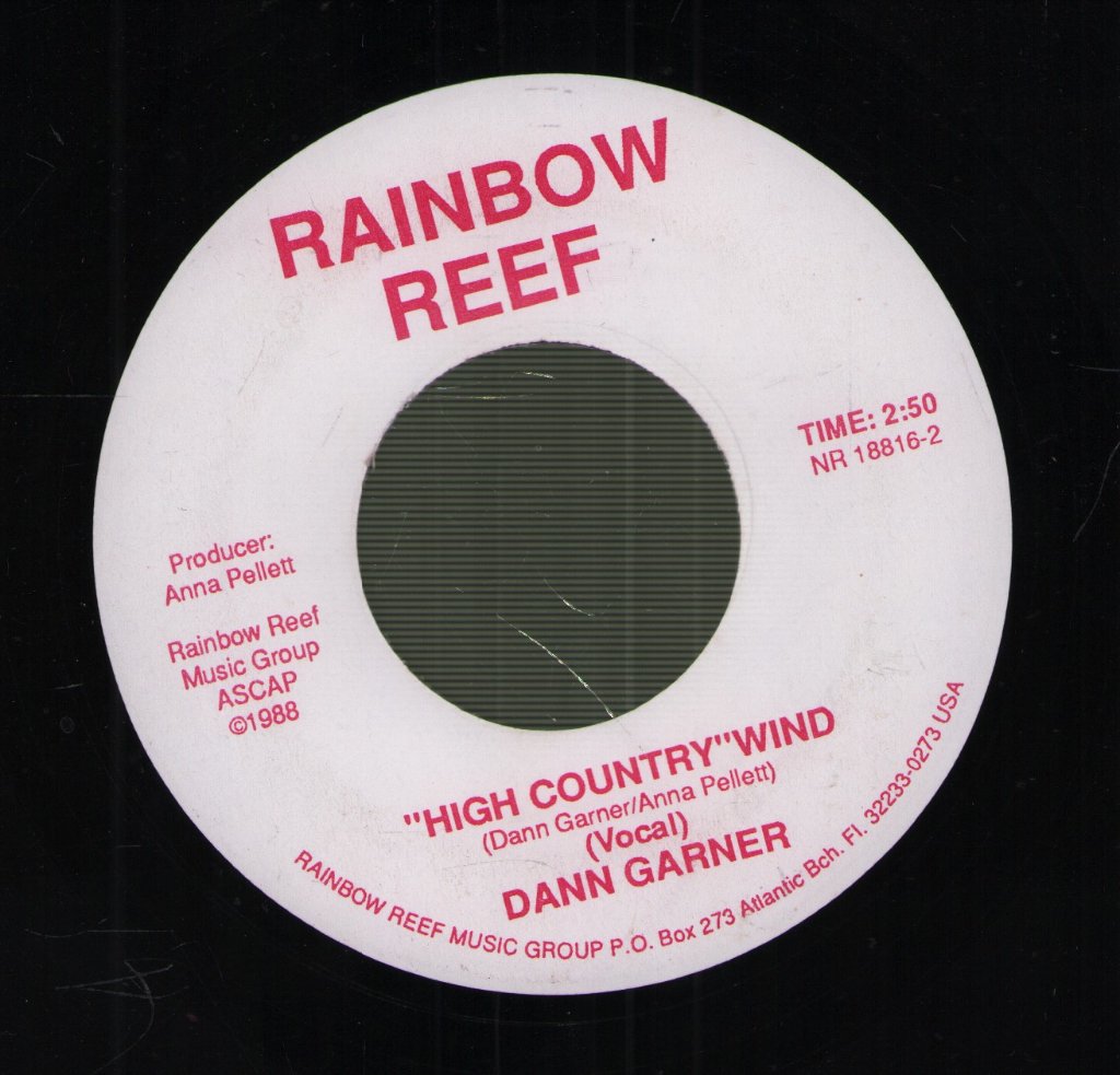 Dann Garner - Lonely - 7 Inch