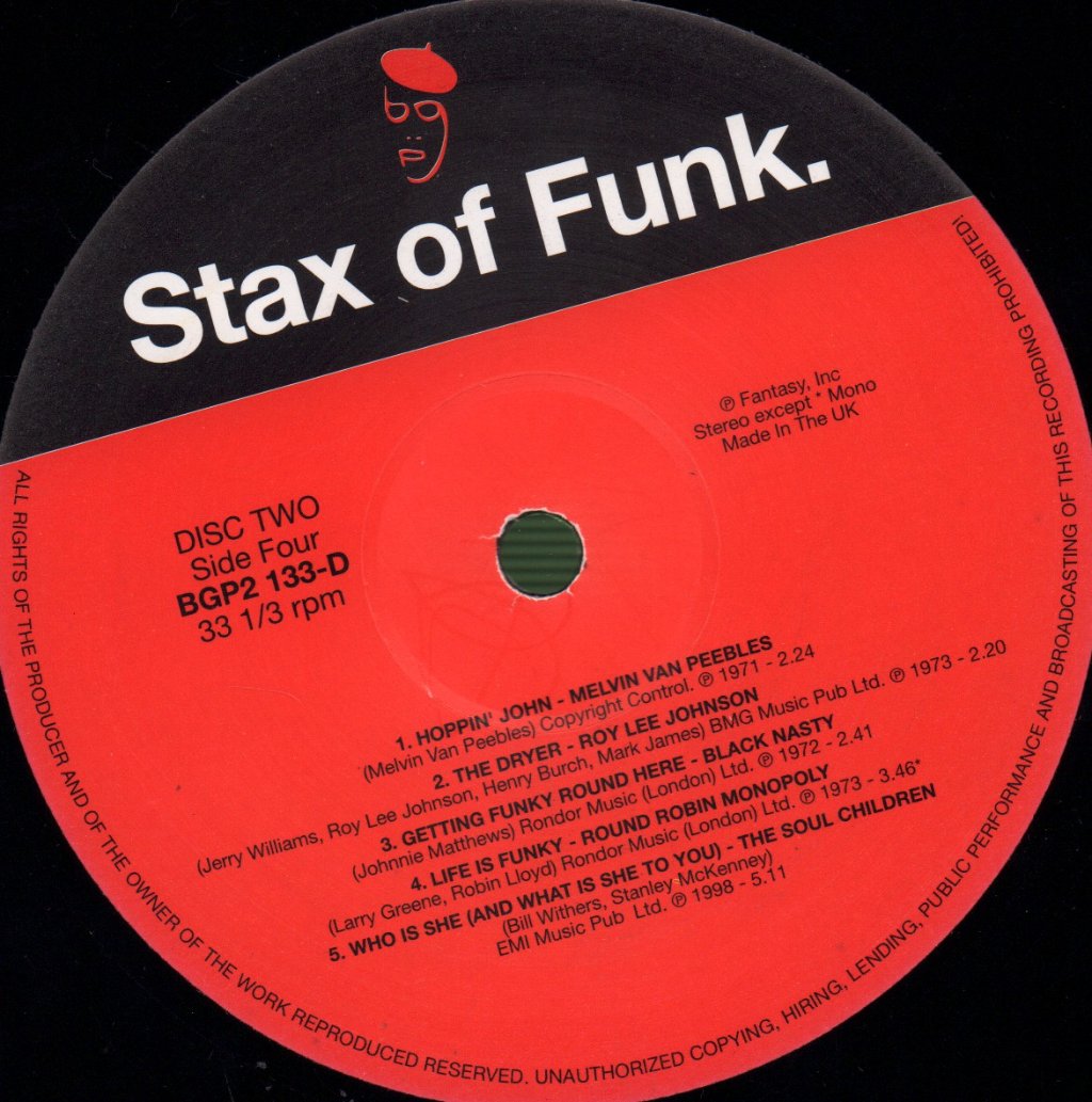 Various Artists - Stax Of Funk. The Funky Truth - Double Lp