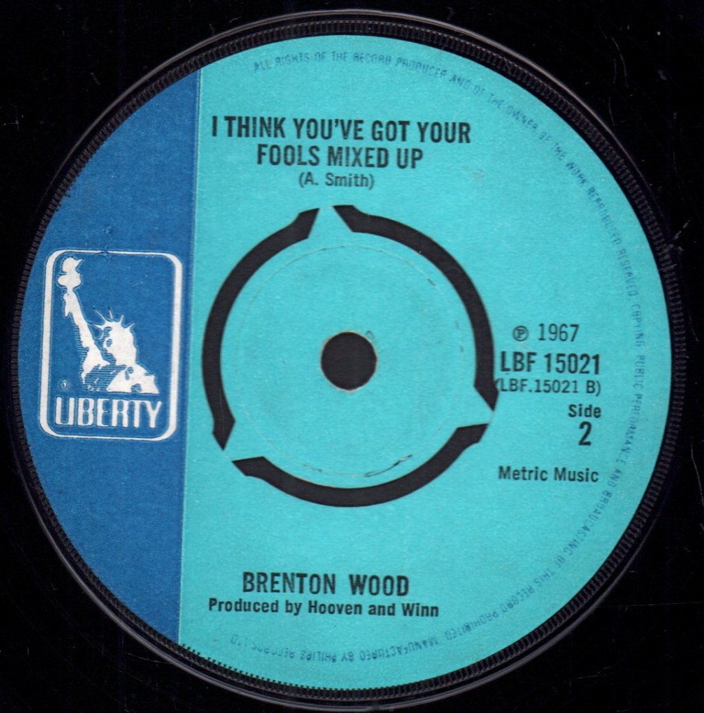 Brenton Wood - Gimme Little Sign - 7 Inch