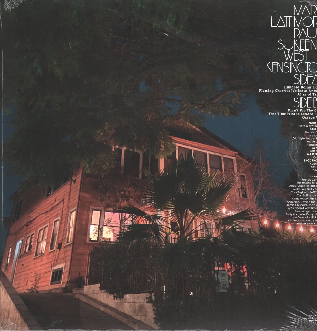 Mary Lattimore & Paul Sukeena - West Kensington - Lp