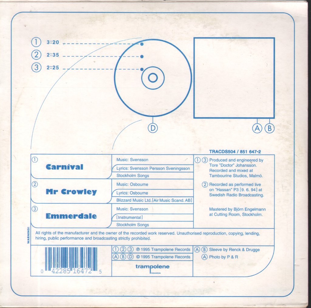 Cardigans - Carnival - Cd