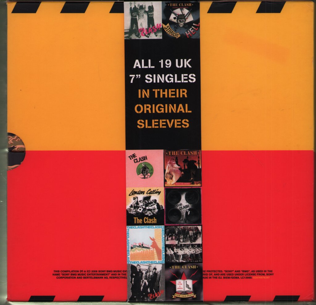 Clash - Singles - 7 Inch Box Set