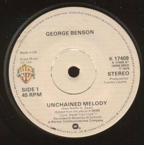 George Benson - Unchained Melody - 7 Inch