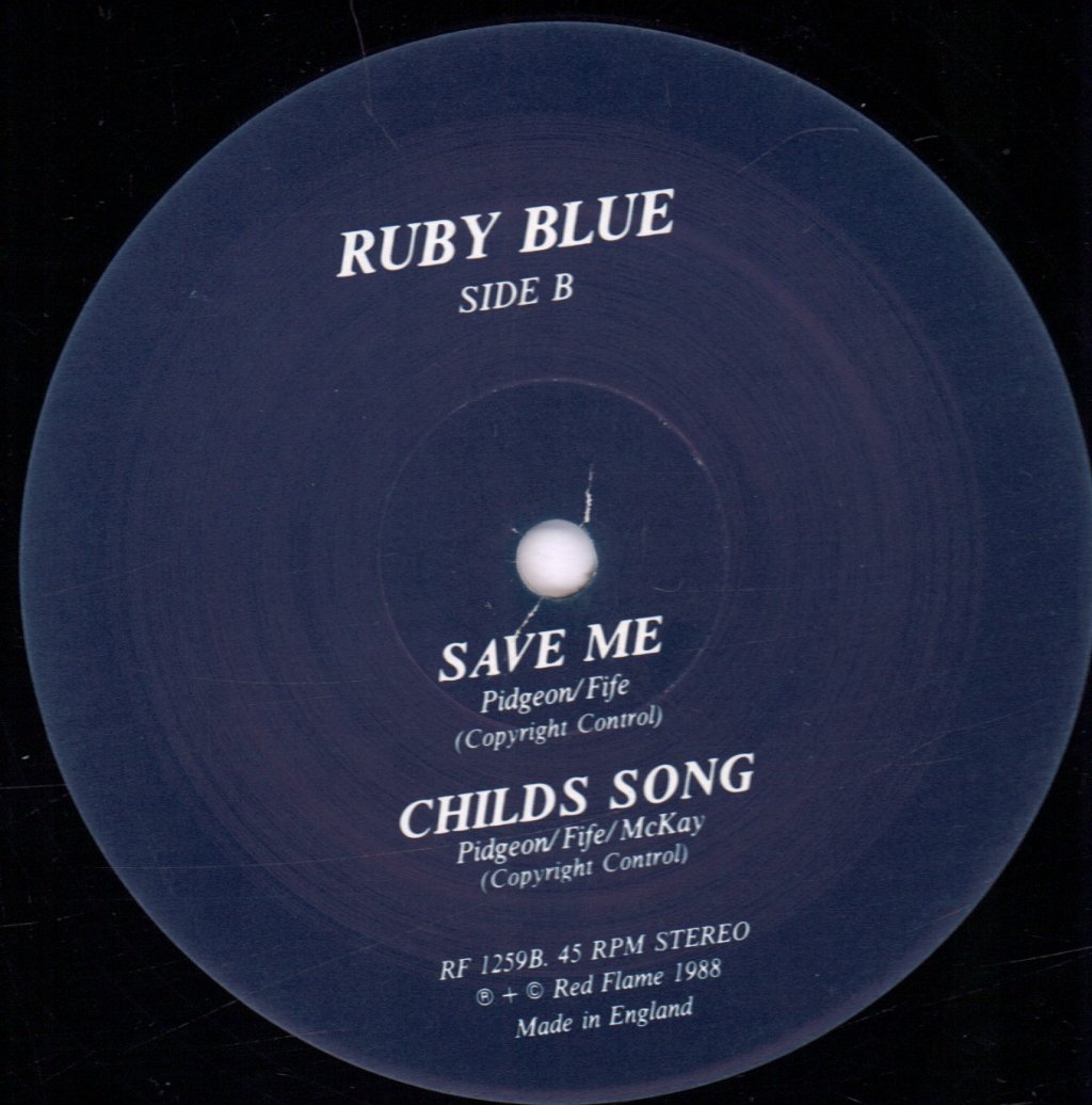 Ruby Blue - Bloomsbury Blue - 12 Inch