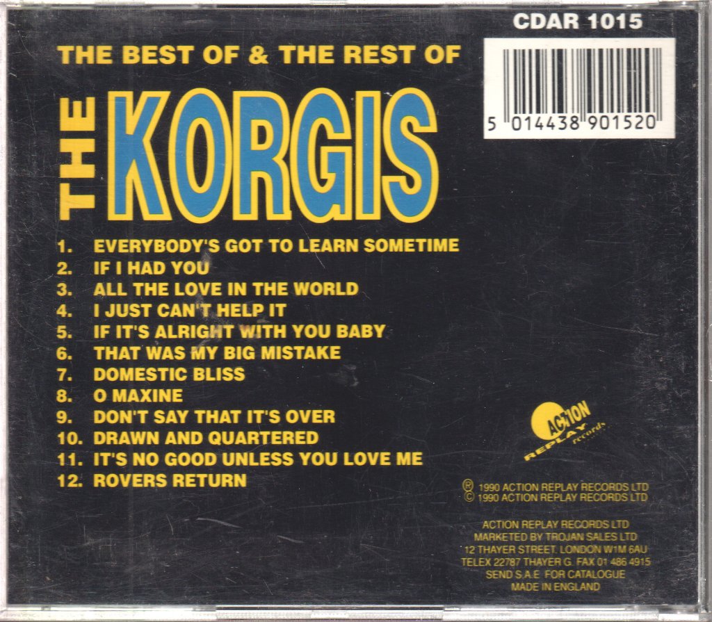 Korgis - Best Of & The Rest Of - Cd