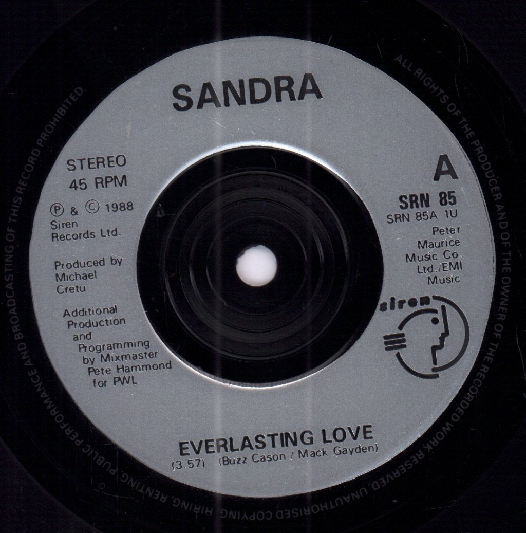 Sandra - Everlasting Love - 7 Inch