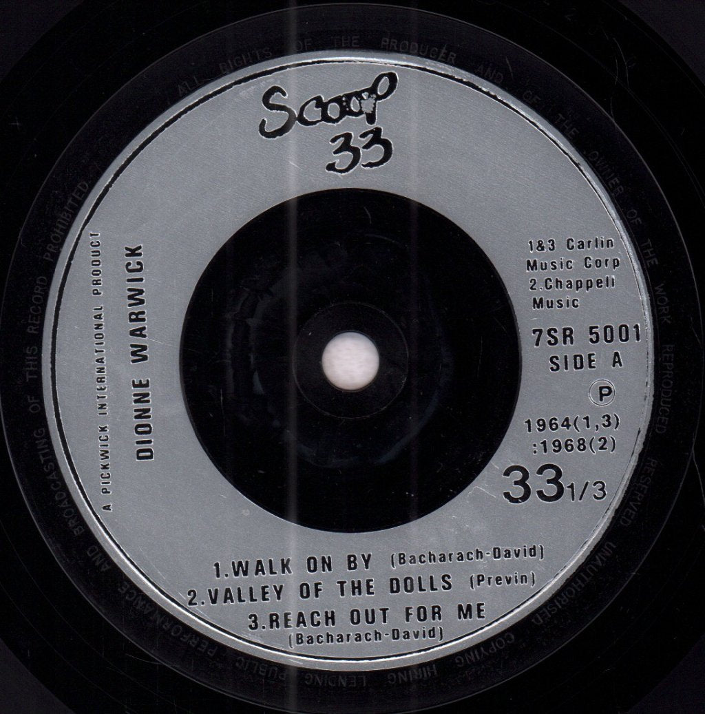 Dionne Warwick - Dionne Warwick - 7 Inch