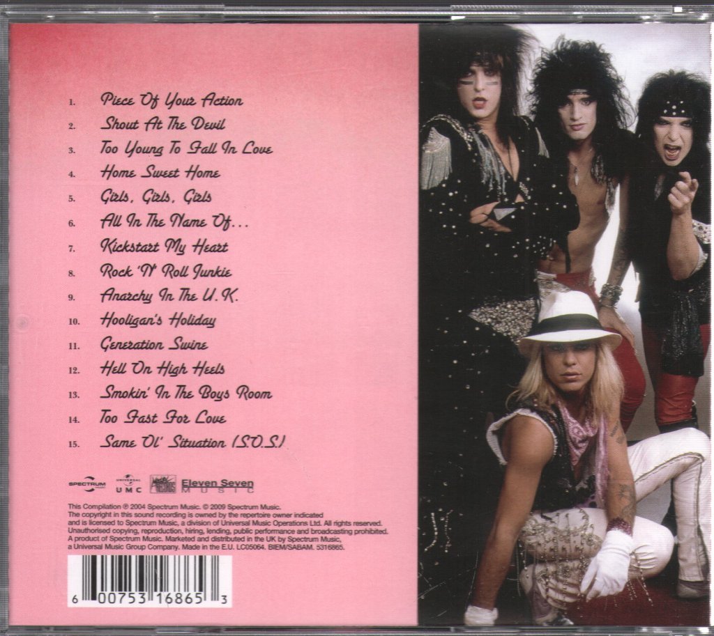Mötley Crüe - Classic Mötley Crüe - Cd