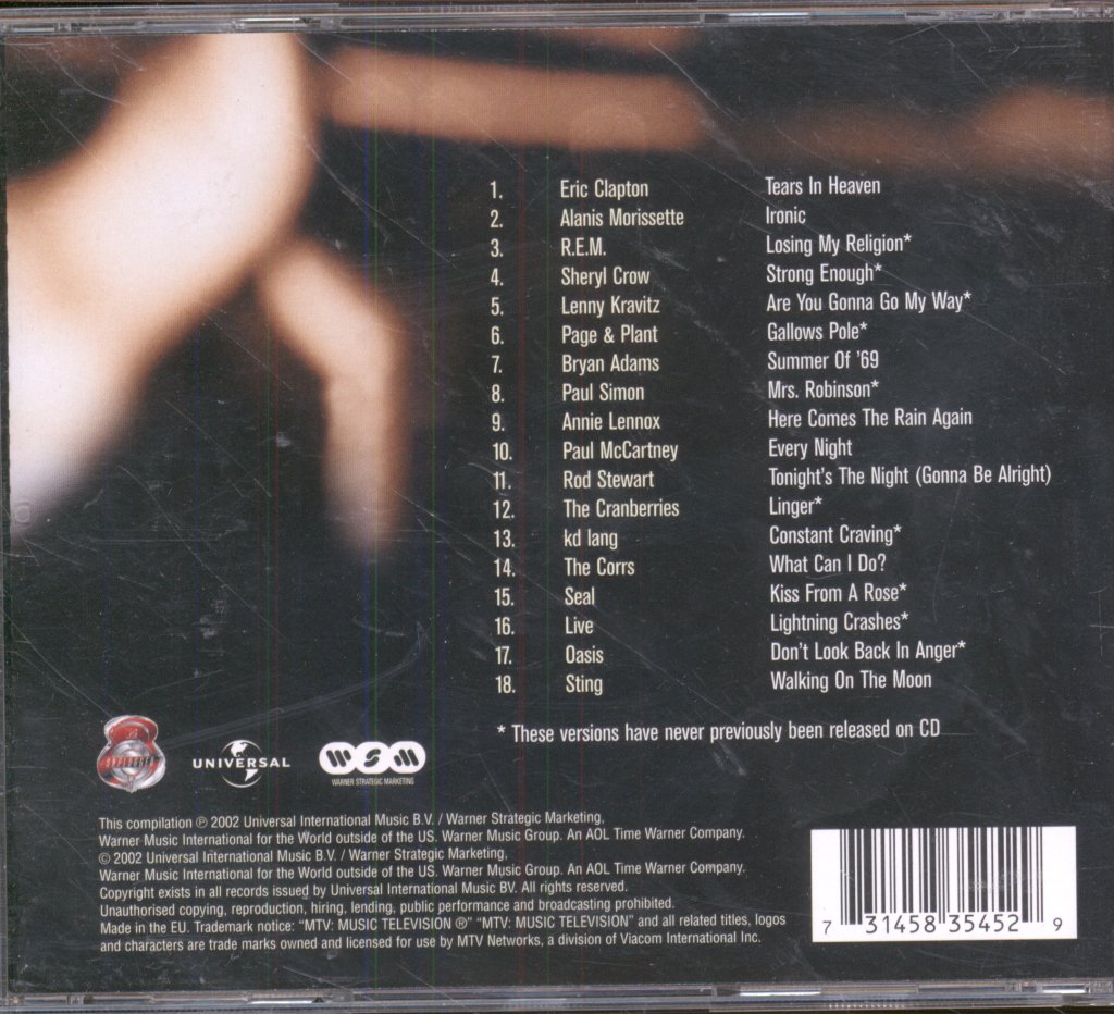 Various Artists - Very Best Of MTV Unplugged - Cd