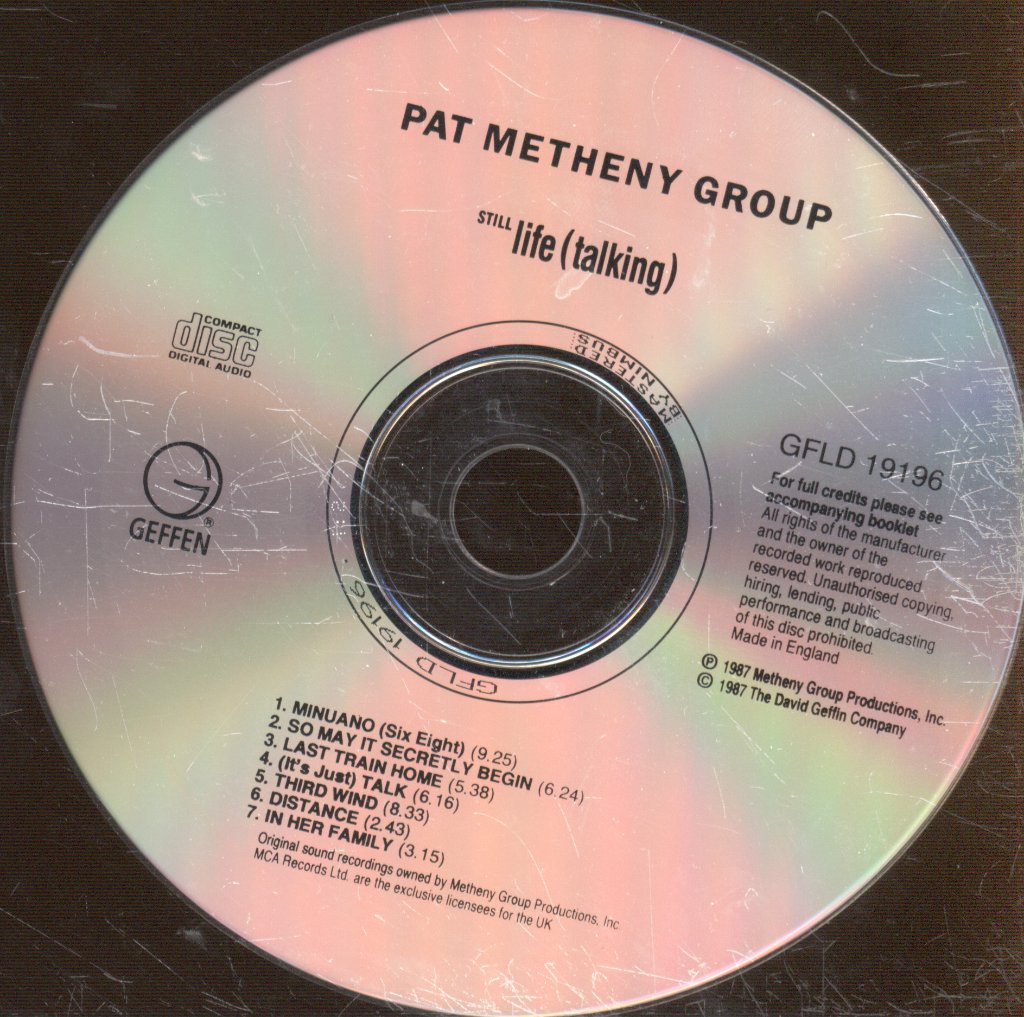 Pat Metheny Group - Still Life (Talking) - Cd